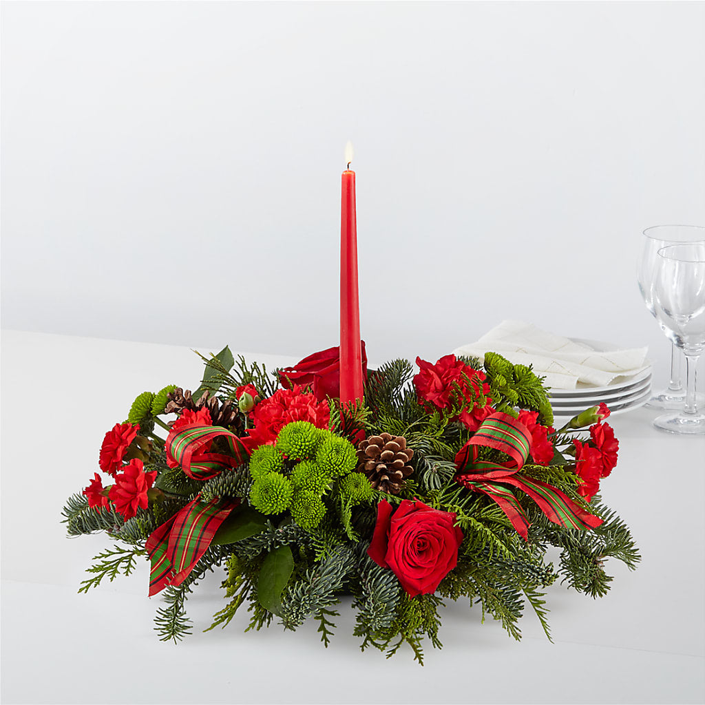 By the Candlelight Centerpiece – Gibsonia Flowers, Lakeland FL