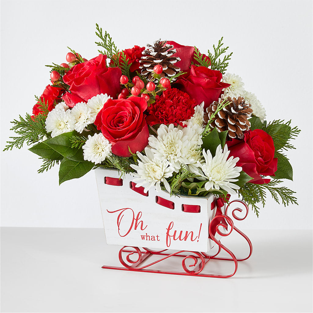 Sleigh Bells Bouquet – Gibsonia Flowers, Lakeland FL