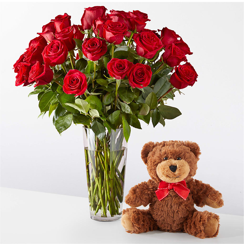 Romantic Long Stem Red Rose Bouquet Bundles – Gibsonia Flowers, Lakeland FL