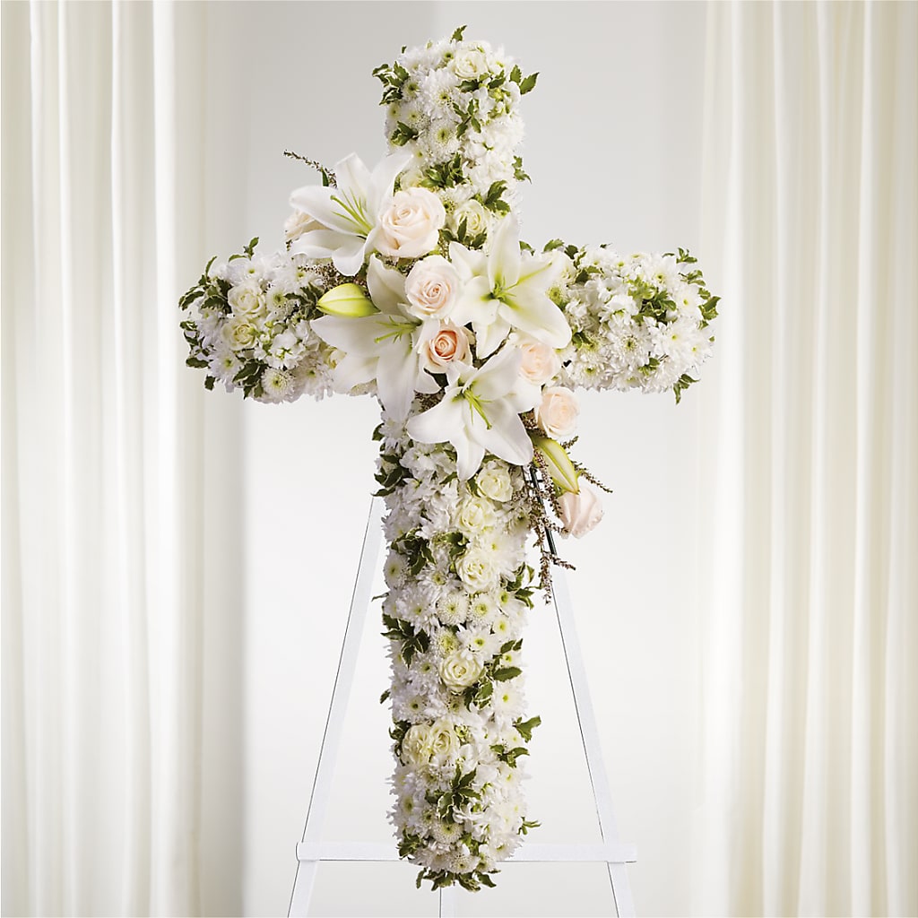 Spiritual Guidance Standing Spray – Gibsonia Flowers, Lakeland FL