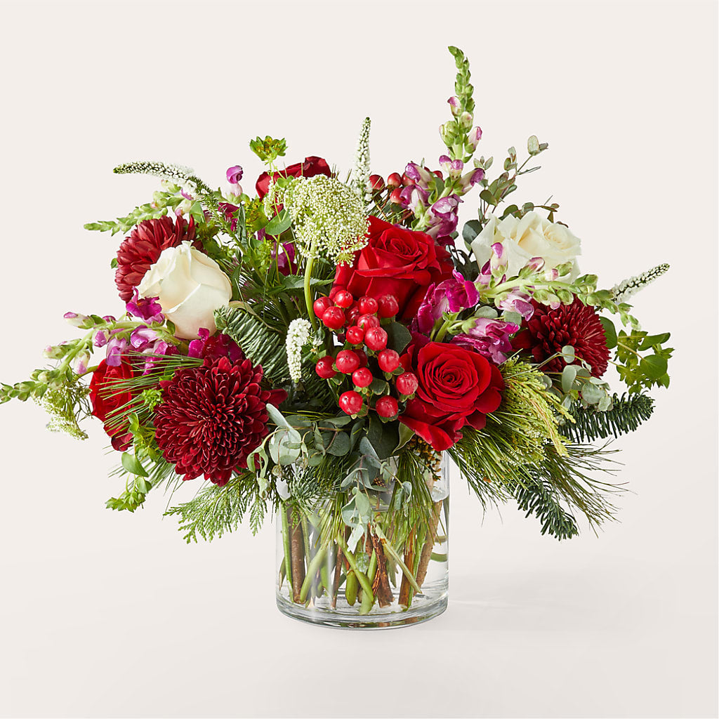 Cranberry Fizz Bouquet – Gibsonia Flowers, Lakeland FL