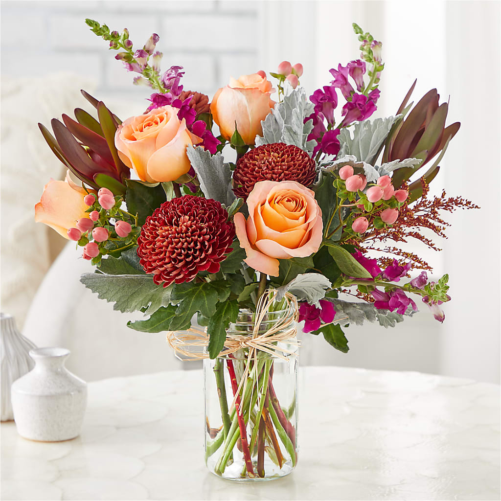 Moody Hues Bouquet – Gibsonia Flowers, Lakeland FL