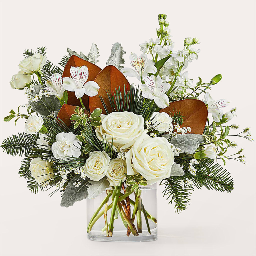 Fresh Snowfall Bouquet – Gibsonia Flowers, Lakeland FL