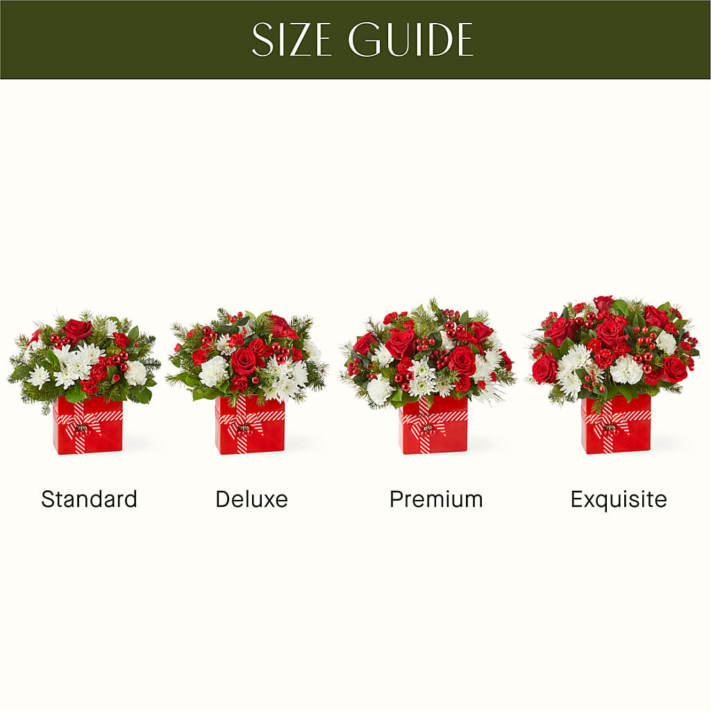 Presents Under the Tree Bouquet –  Gibsonia Flowers, Lakeland FL