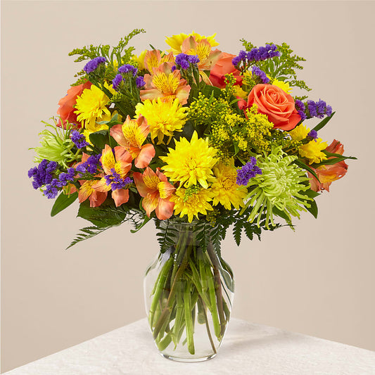 Marmalade Skies Bouquet –  Gibsonia Flowers, Lakeland FL