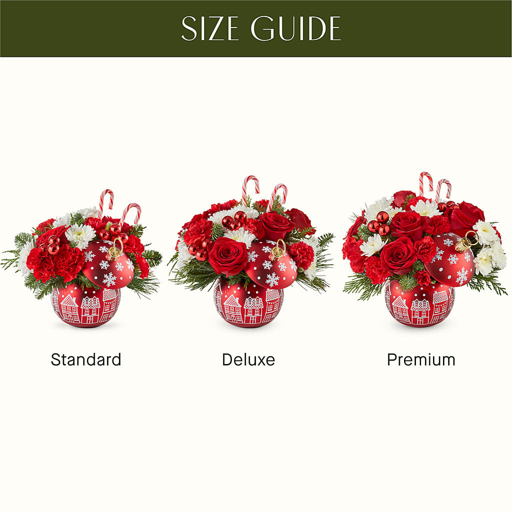 Cheer in the Air Ornament –  Gibsonia Flowers, Lakeland FL