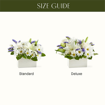 Beyond Blue Box Bouquet –  Gibsonia Flowers, Lakeland FL