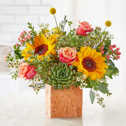 Sunflower Season Bouquet –  Gibsonia Flowers, Lakeland FL