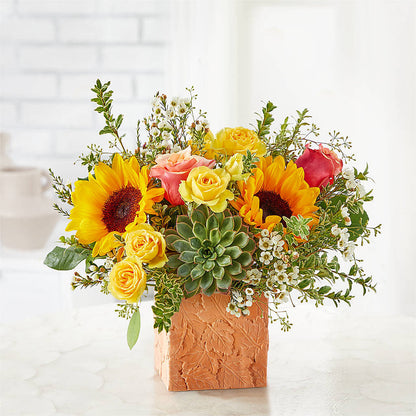 Sunflower Season Bouquet –  Gibsonia Flowers, Lakeland FL
