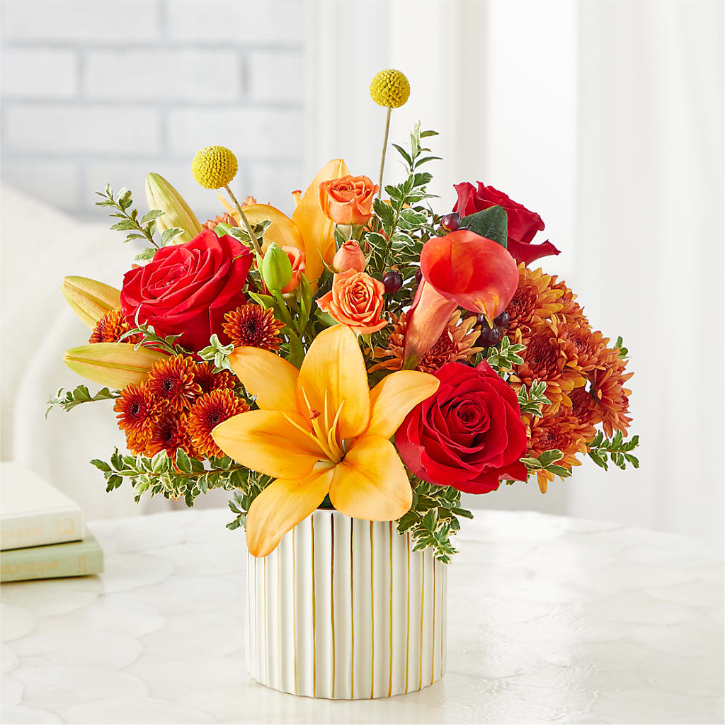 Scarlet Skies Bouquet –  Gibsonia Flowers, Lakeland FL