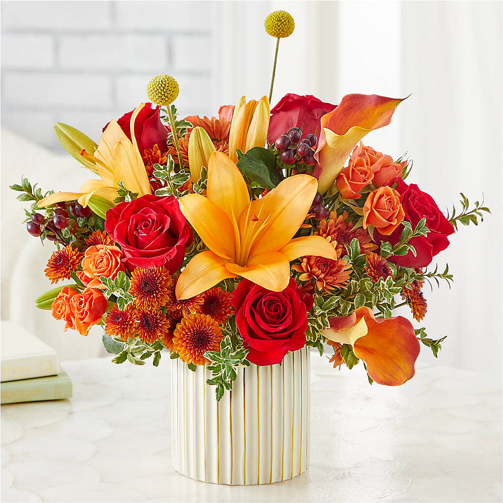 Scarlet Skies Bouquet –  Gibsonia Flowers, Lakeland FL