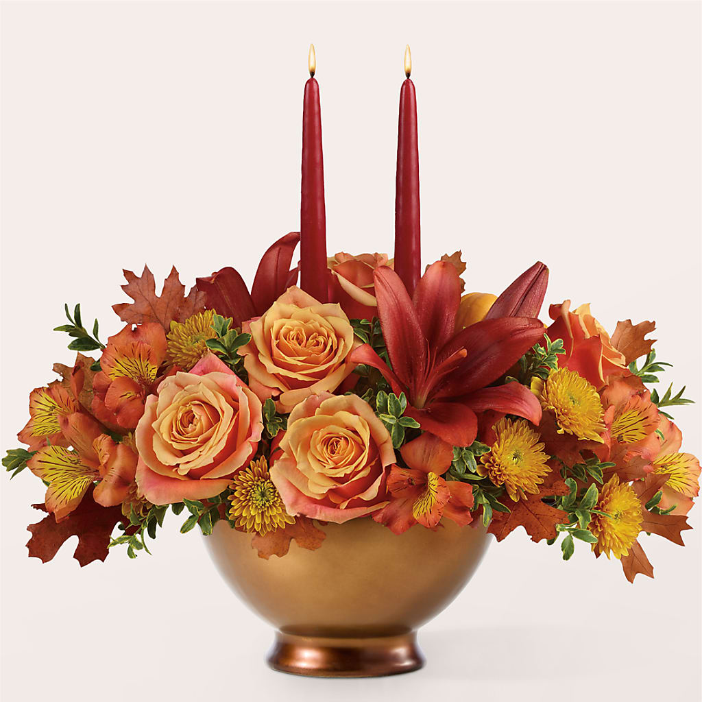 Harvest Table Centerpiece –  Gibsonia Flowers, Lakeland FL