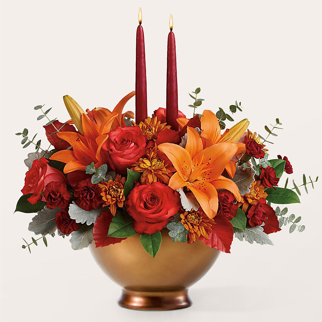 Fruits of Fall Centerpiece –  Gibsonia Flowers, Lakeland FL