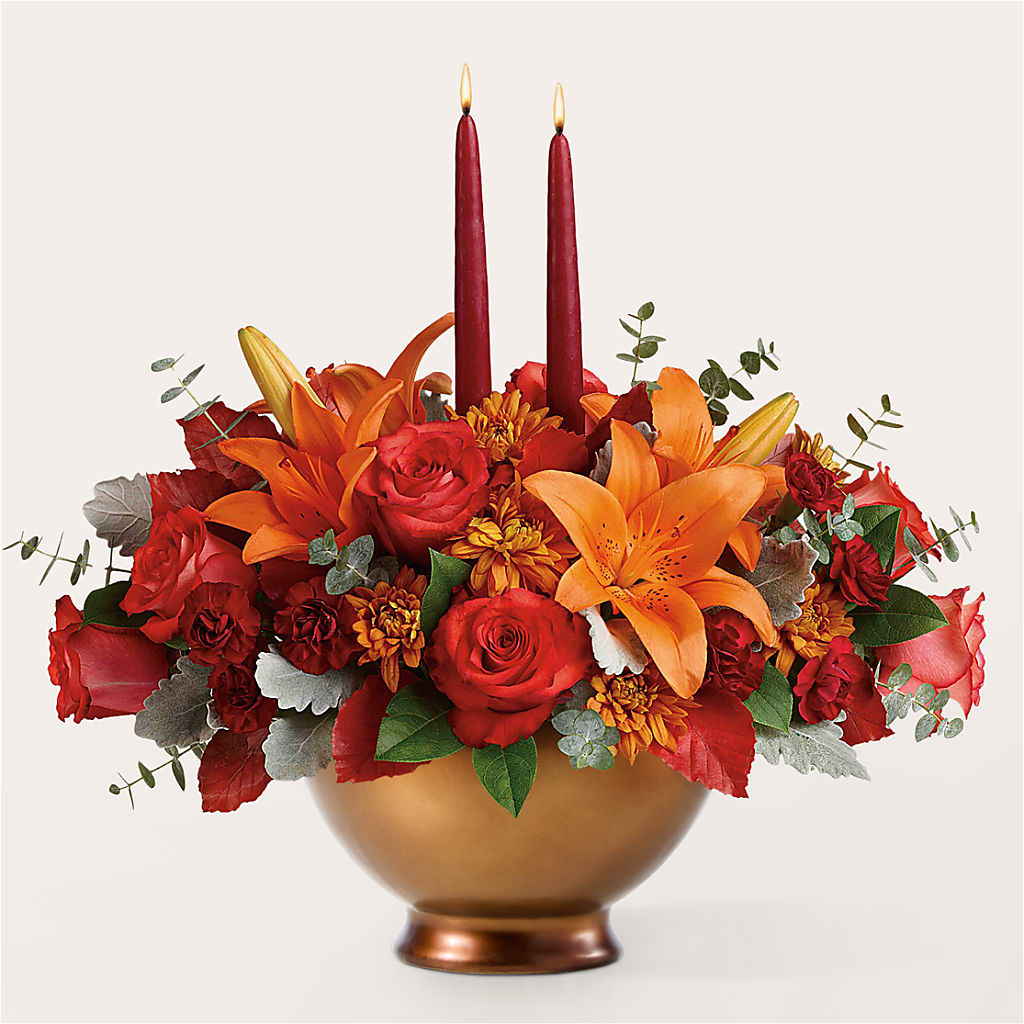Fruits of Fall Centerpiece –  Gibsonia Flowers, Lakeland FL