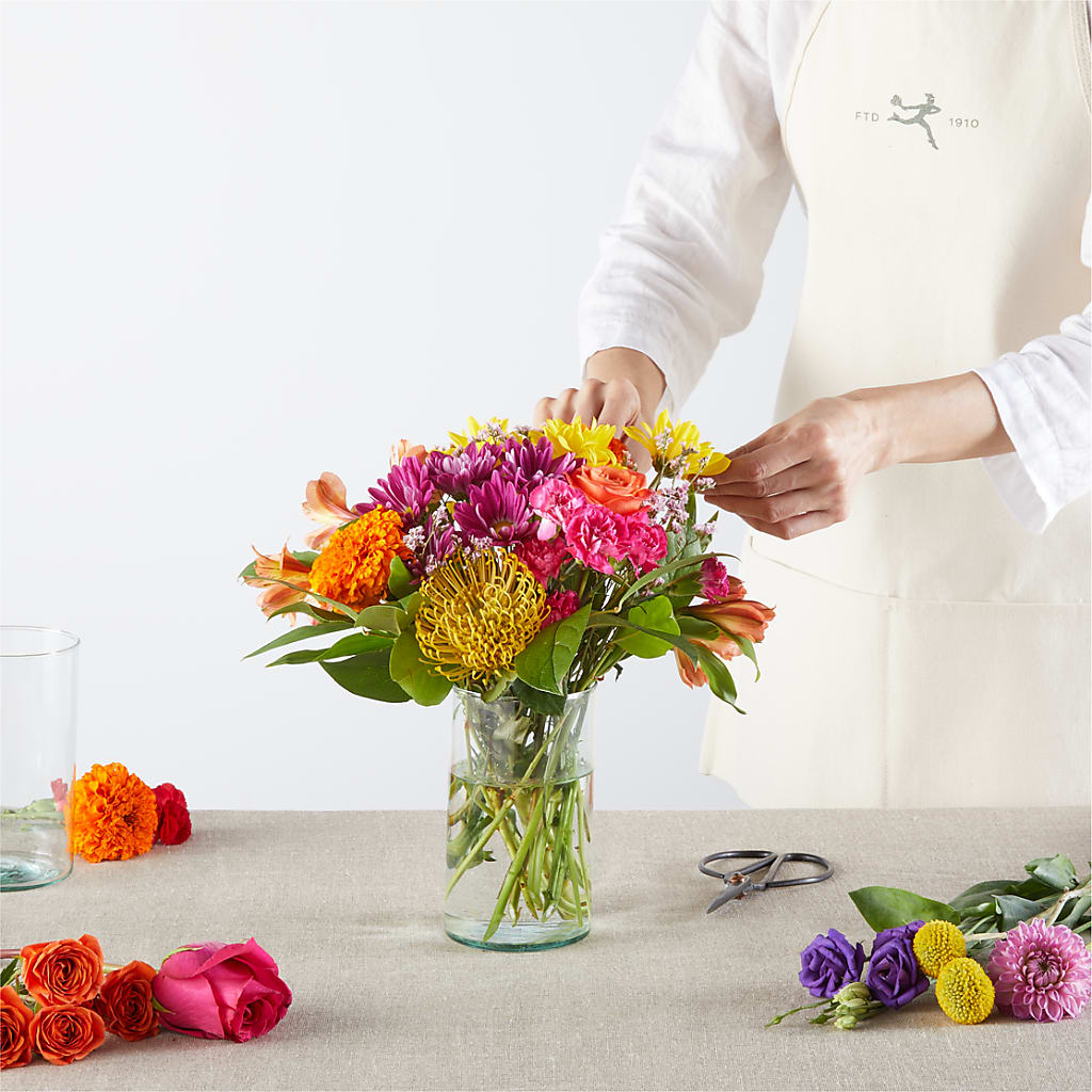 Feast of Color – A Florist Original –  Gibsonia Flowers, Lakeland FL