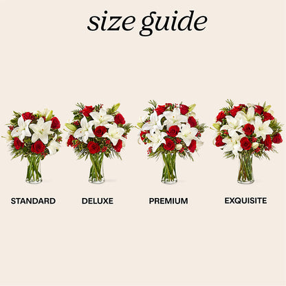Sparkling Snowflakes Bouquet –  Gibsonia Flowers, Lakeland FL