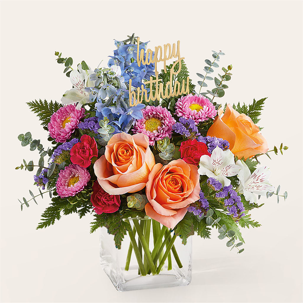 Birthday Bash Bouquet –  Gibsonia Flowers, Lakeland FL