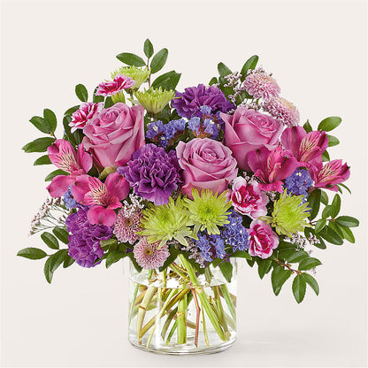Glass Half Full Bouquet –  Gibsonia Flowers, Lakeland FL
