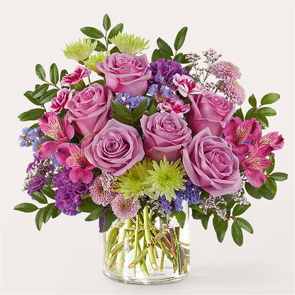 Glass Half Full Bouquet –  Gibsonia Flowers, Lakeland FL