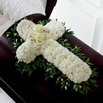 Peaceful Memories Casket Spray (Standard) –  Gibsonia Flowers, Lakeland FL