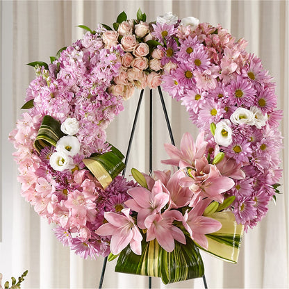 Gift of Warmth Wreath –  Gibsonia Flowers, Lakeland FL