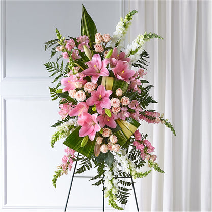 Elegant Embrace Standing Spray –  Gibsonia Flowers, Lakeland FL