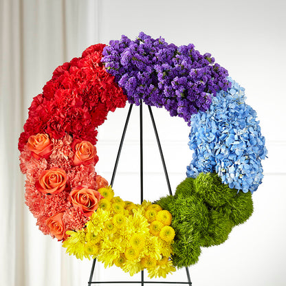 Circle of Love Wreath –  Gibsonia Flowers, Lakeland FL