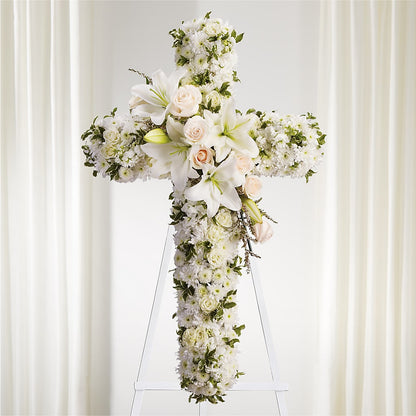 Spiritual Guidance Standing Spray –  Gibsonia Flowers, Lakeland FL