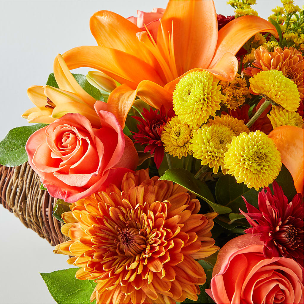 Bouquet of Blessings Cornucopia –  Gibsonia Flowers, Lakeland FL