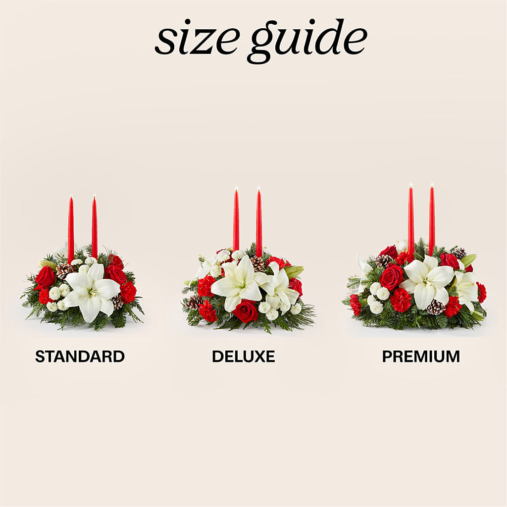 Seasonal Festivities Centerpiece –  Gibsonia Flowers, Lakeland FL
