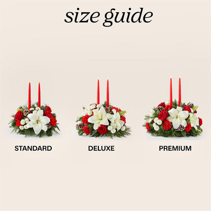 Seasonal Festivities Centerpiece –  Gibsonia Flowers, Lakeland FL