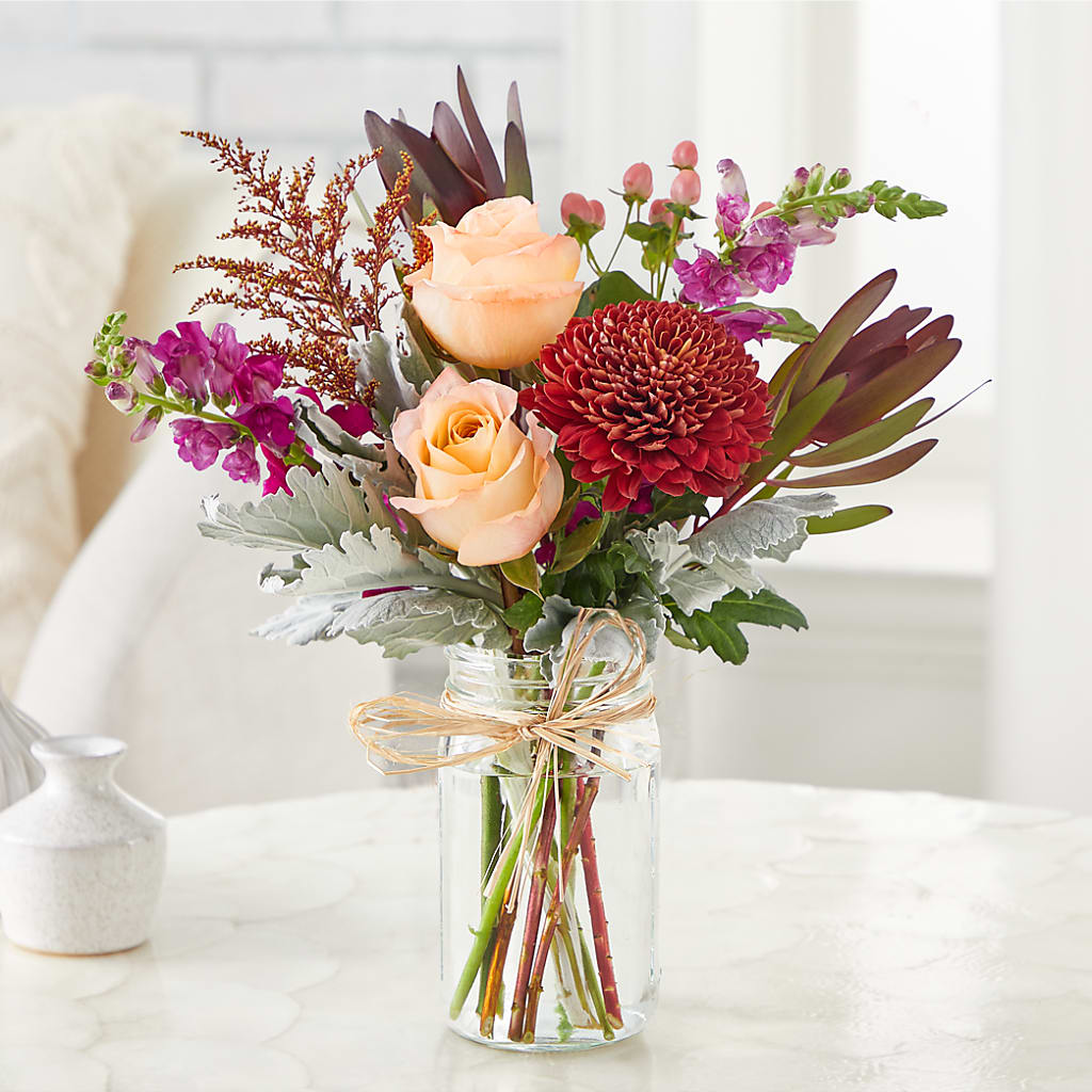 Moody Hues Bouquet –  Gibsonia Flowers, Lakeland FL