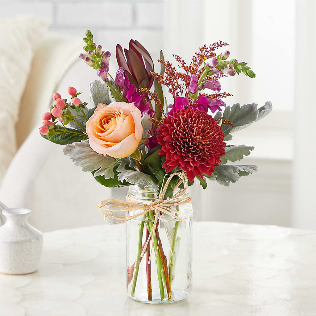 Moody Hues Bouquet –  Gibsonia Flowers, Lakeland FL