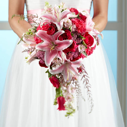 Lily & Rose Bouquet –  Gibsonia Flowers, Lakeland FL