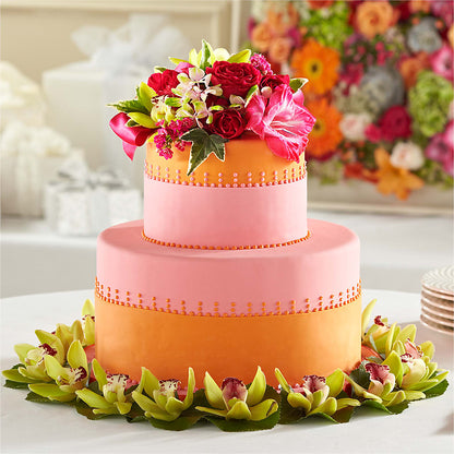 Sweet Citrus Cake Decor –  Gibsonia Flowers, Lakeland FL